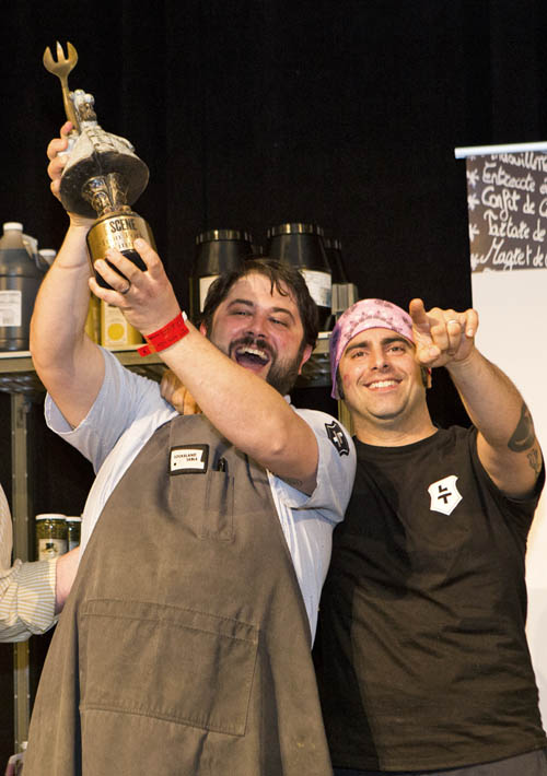 Chef Hal Holden-Bache of Lockeland Table Wins Iron Fork 2014