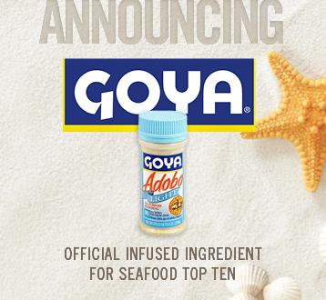 Goya’s Adobo Light Adding A Healthy Challenge to WFC’s Seafood Finals